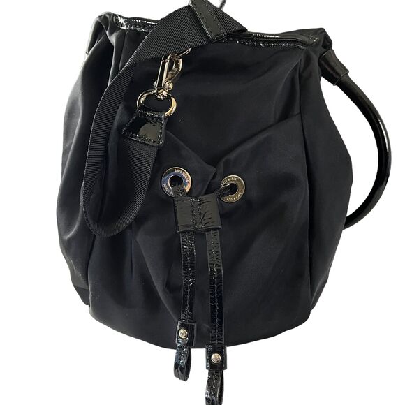 Kate Spade New York Stevie Diaper Baby Bag Black Purse Handbag Shoulder Bag - Picture 10 of 16